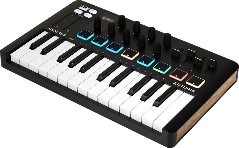 Clavier maître Arturia MiniLab 3 – Noir