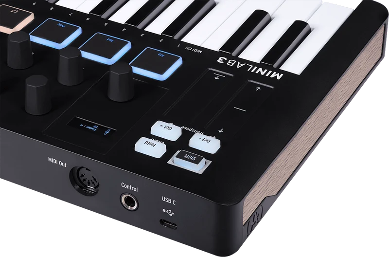 Clavier maître Arturia MiniLab 3 – Noir