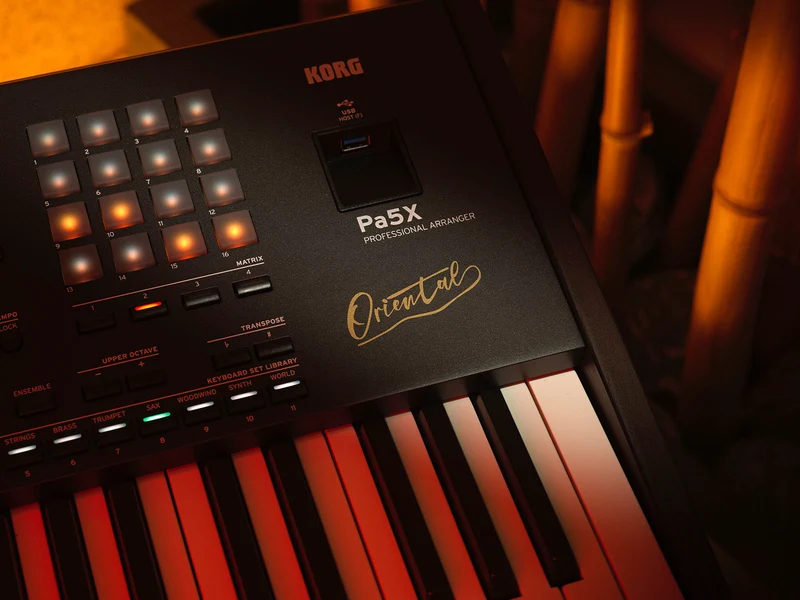 CLAVIER ARRANGEUR 76 notes ORIENTAL KORG PA5X-OR76