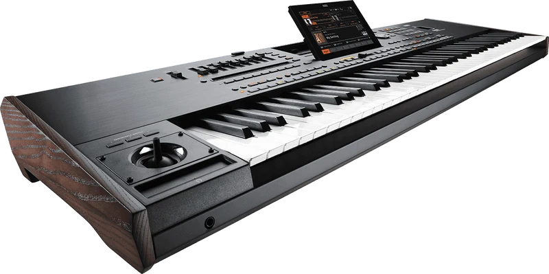 CLAVIER ARRANGEUR 76 notes semi lesté, MP3, harmoniseur KORG PA5X-76