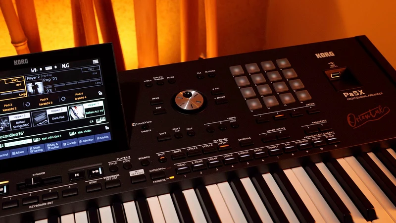 CLAVIER ARRANGEUR 61 notes ORIENTAL KORG PA5XOR61