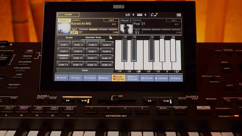 CLAVIER ARRANGEUR 61 notes ORIENTAL KORG PA5XOR61