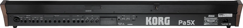 CLAVIER ARRANGEUR 61 notes semi lesté, MP3, harmoniseur KORG PA5X-61