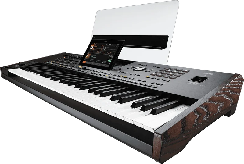 CLAVIER ARRANGEUR 61 notes semi lesté, MP3, harmoniseur KORG PA5X-61