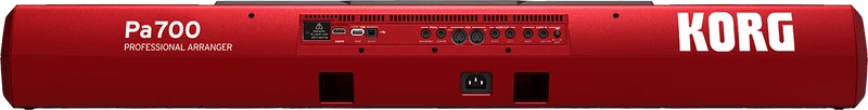 CLAVIER ARRANGEUR 61 NOTES KORG PA700 VERSION ROUGE