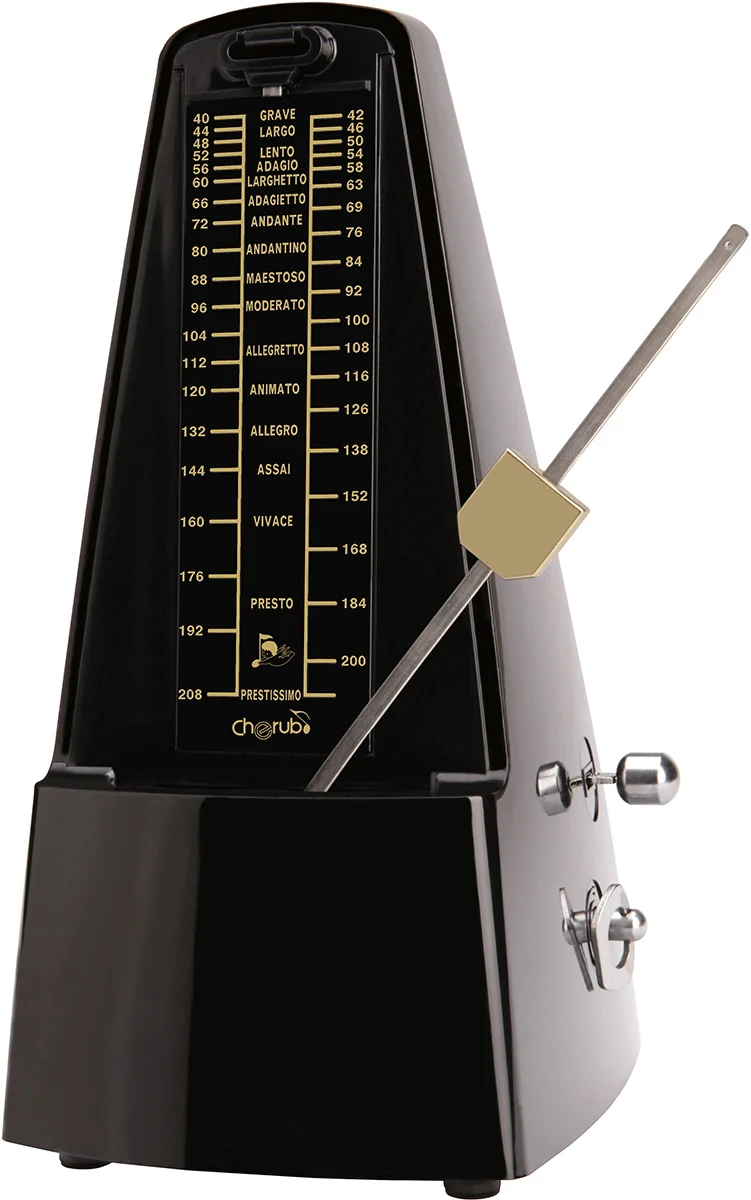 Métronome mécanique Noir CHERUB WSM-330-BK