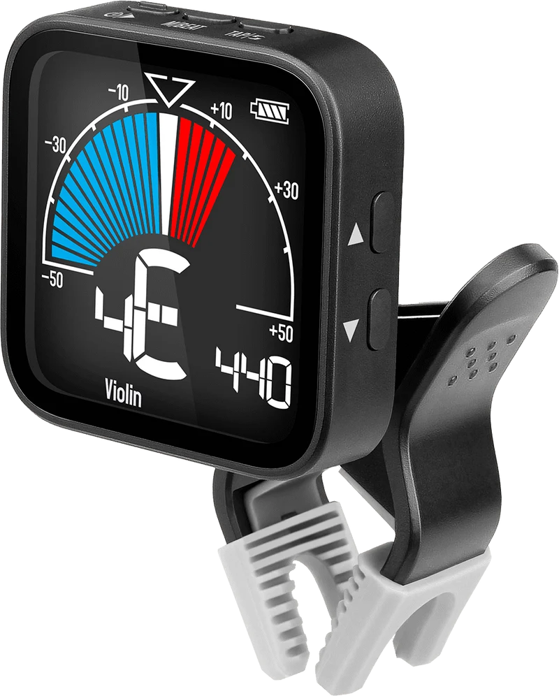 ACCORDEUR METRONOME A PINCE Pour Violon - batterie rechargeable CHERUB WMT 565V