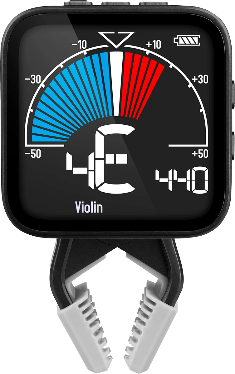 ACCORDEUR METRONOME A PINCE Pour Violon - batterie rechargeable CHERUB WMT 565V