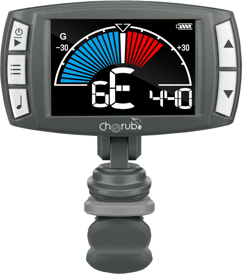 Accordeur/Métronome pince 3 en 1 - écran LCD CHERUB WMT-560