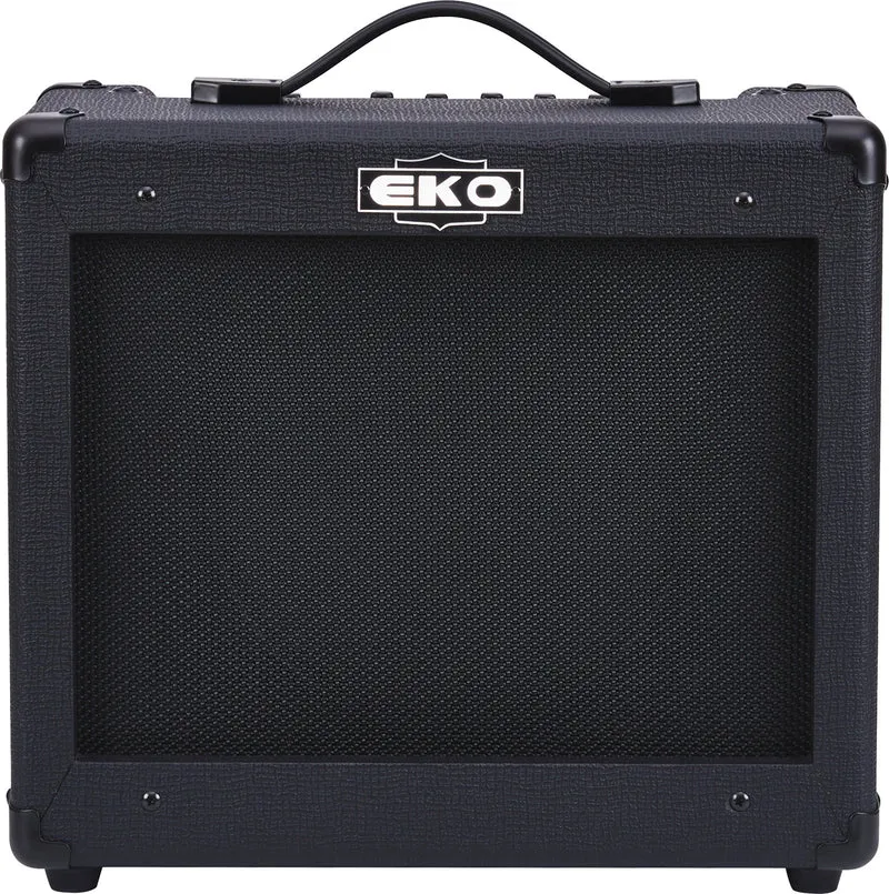 Ampli guitare électrique EKO Black Stealth 25W Reverb G-BS25