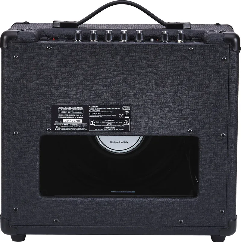 Ampli guitare électrique EKO Black Stealth 25W Reverb G-BS25