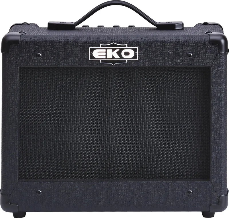 Ampli guitare électrique Eko Black Stealth 15W G-BS15