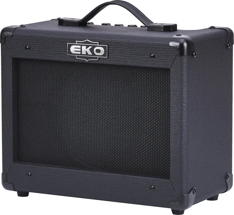 Ampli guitare électrique Eko Black Stealth 15W G-BS15