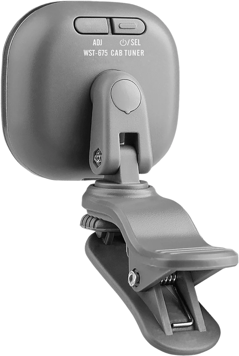 CHERUB WST-675 GRY – Accordeur clip guitare à écran LCD gris avec Auto Power-Off