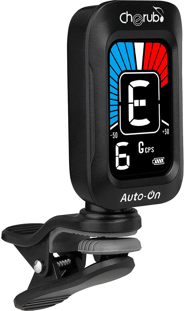 Accordeur pince chromatique + auto power on CHARUB WST 645