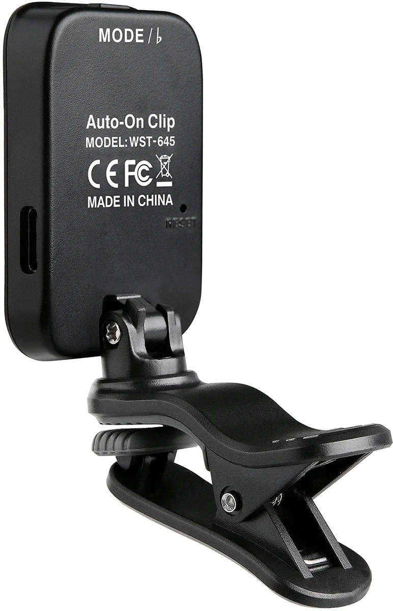 Accordeur pince chromatique + auto power on CHARUB WST 645