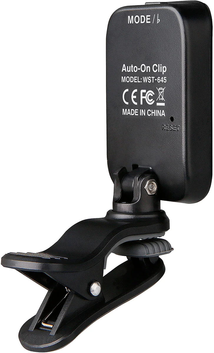 Accordeur pince chromatique + auto power on CHARUB WST 645