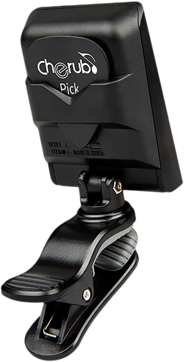 Accordeur pince auto power on/off + porte-médiator CHERUB WST 680