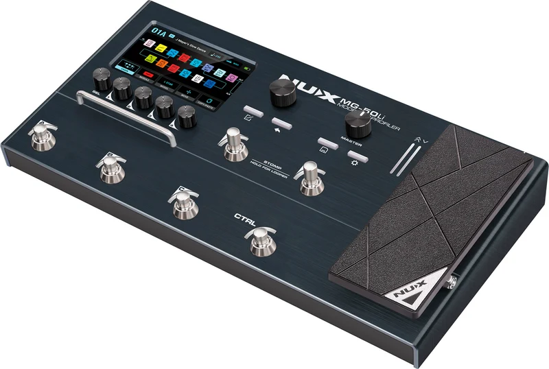 MIULTI-EFFETS - MODELISEUR GUITARE ET BASS NUX MG50LI DARK BLUE