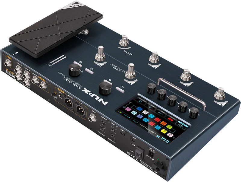 MIULTI-EFFETS - MODELISEUR GUITARE ET BASS NUX MG50LI DARK BLUE