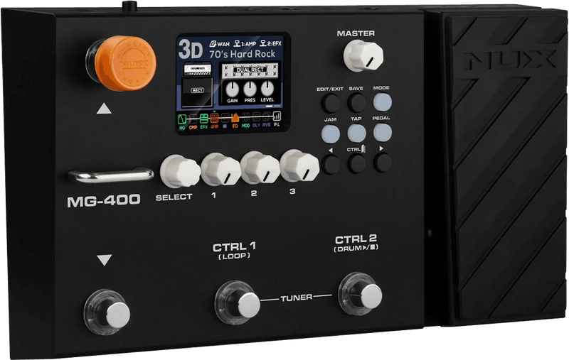 MULTI-EFFETS GUITARE COMPACT NUX MG400