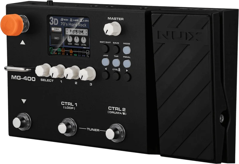 MULTI-EFFETS GUITARE COMPACT NUX MG400