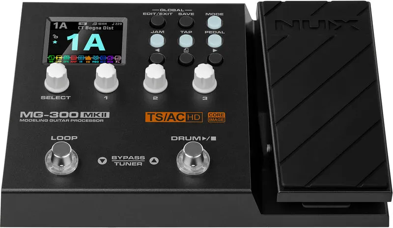 MULTI-EFFETS GUITARE COMPACT NUX MG300-MK2