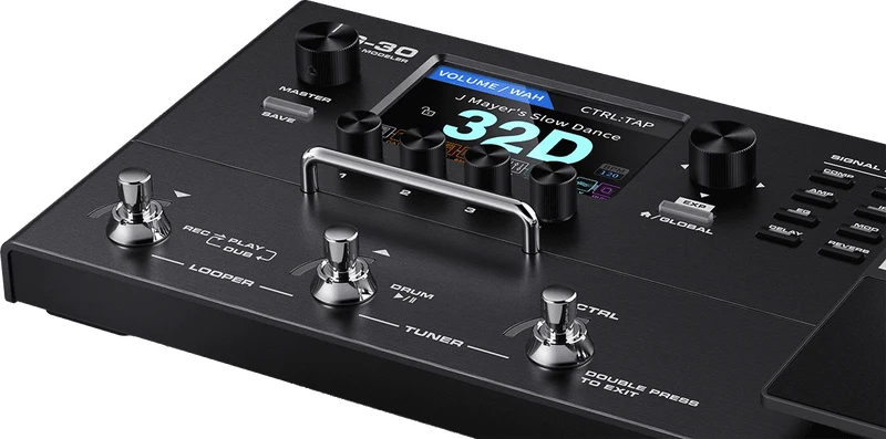 MULTI-EFFETS GUITARE ECRAN LCD 4" NUX MG30
