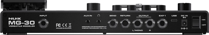 MULTI-EFFETS GUITARE ECRAN LCD 4" NUX MG30