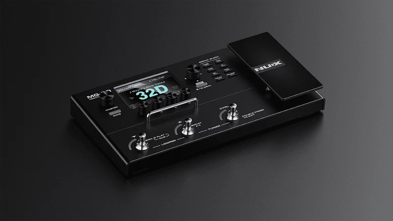 MULTI-EFFETS GUITARE ECRAN LCD 4" NUX MG30