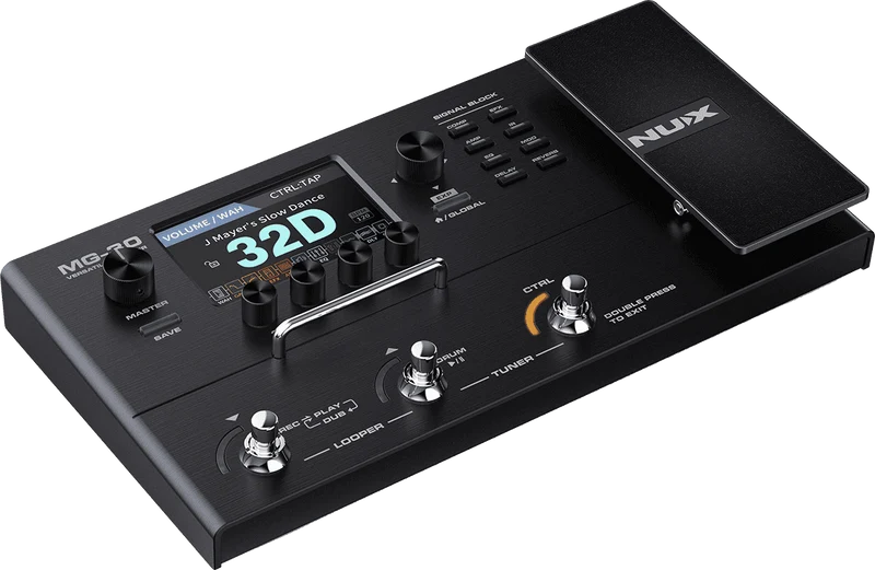 MULTI-EFFETS GUITARE ECRAN LCD 4" NUX MG30