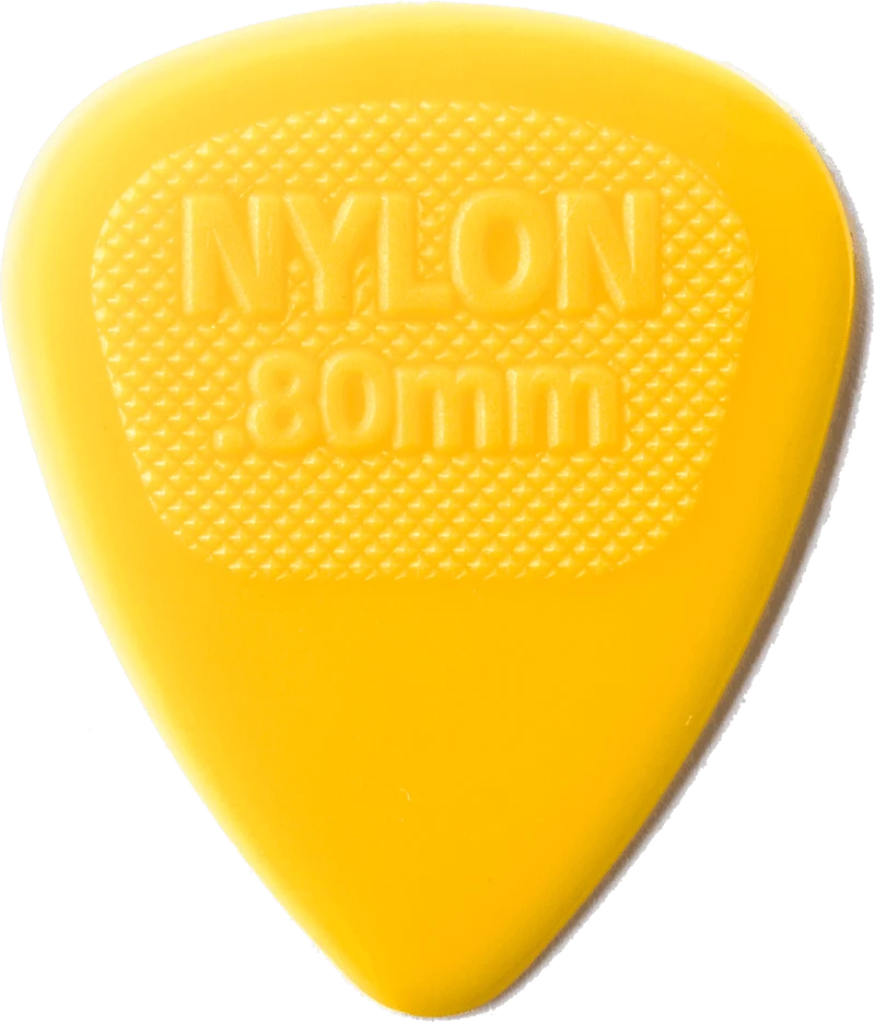 Médiators Dunlop NYLON MIDI 0.80 mm - LOT DE 6