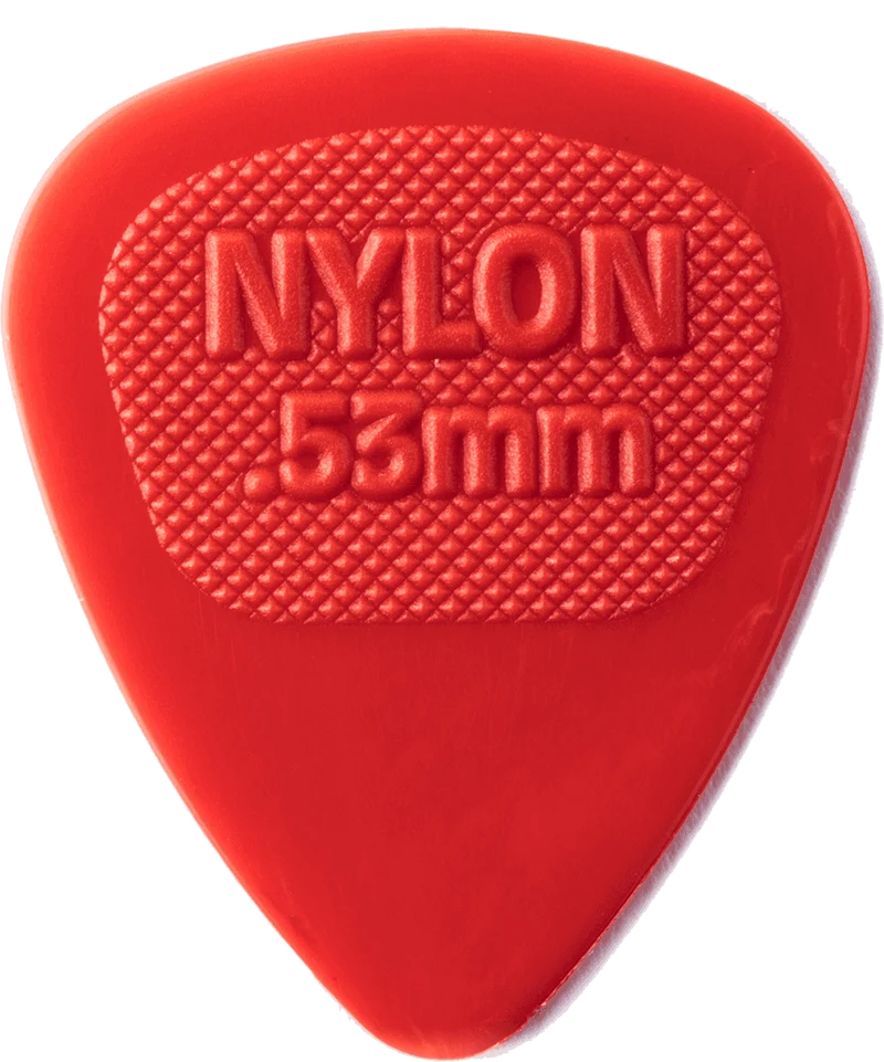 Médiators Dunlop NYLON MIDI 0.53 mm - 443R53 - LOT DE 6