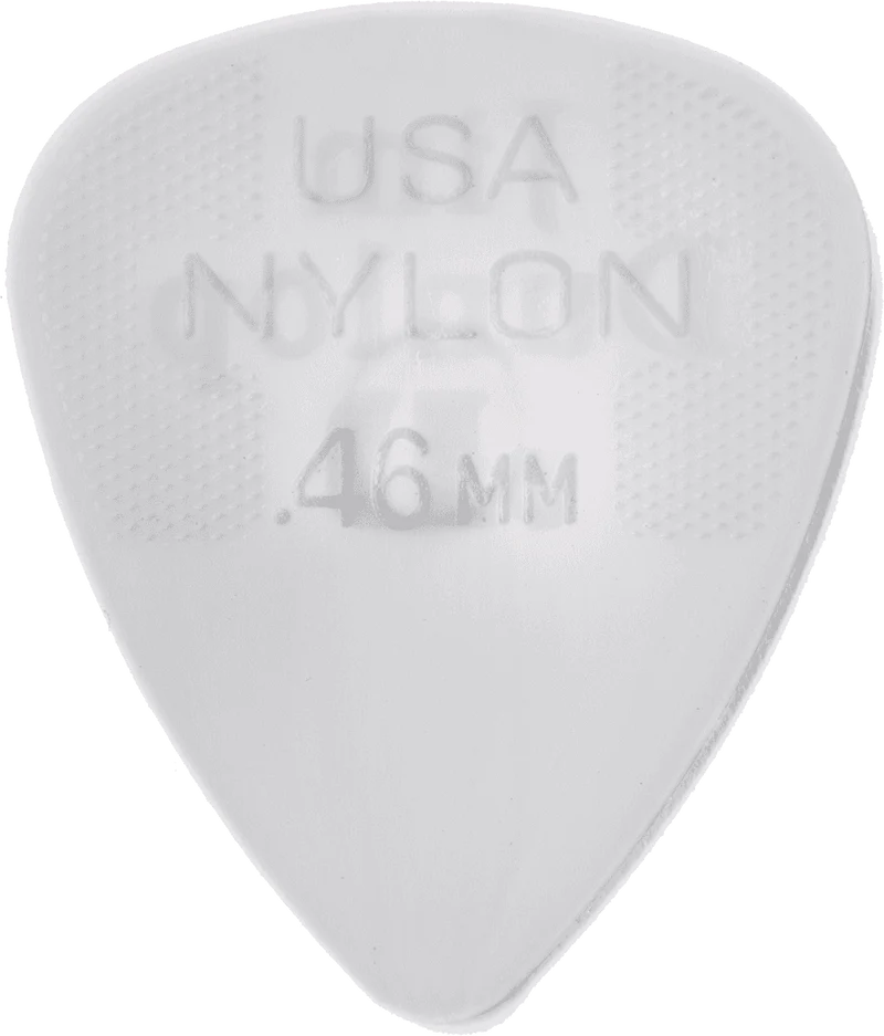 LOT DE 6 MEDIATORS DUNLOP NYLON STANDARD 0.46MM