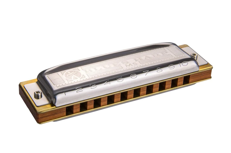HARMONICA DIATONIQUE BLUES HARP G (sol) HOHNER 532/20 MS