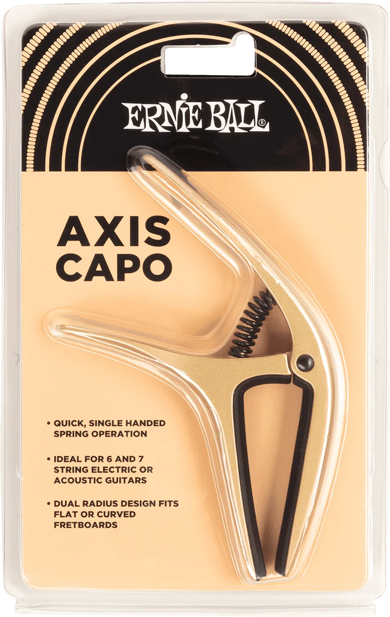 CAPODASTRE ERNIE BALL AXIS 9606 OR SATIN