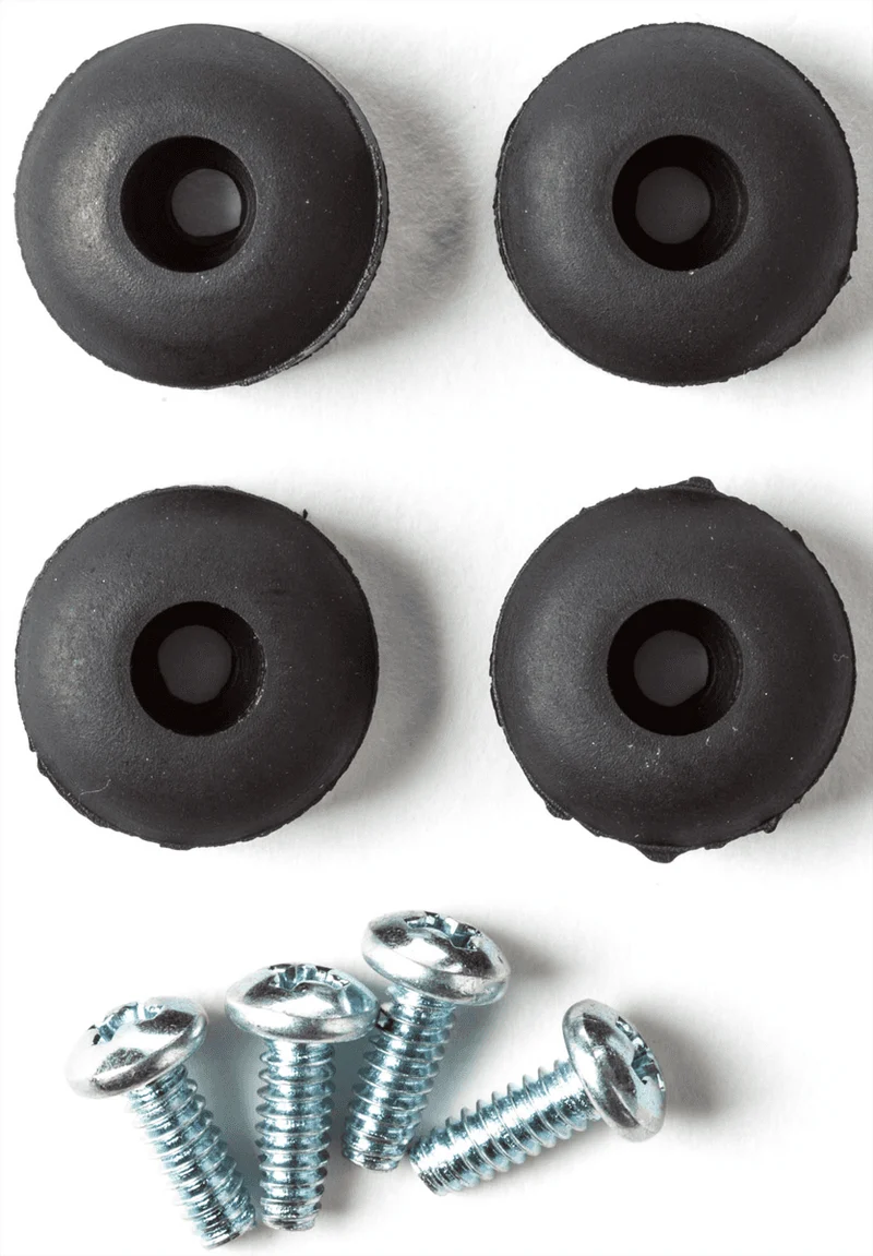 lot de 4 pieds pour pedale waha wah DUNLOP ECB151