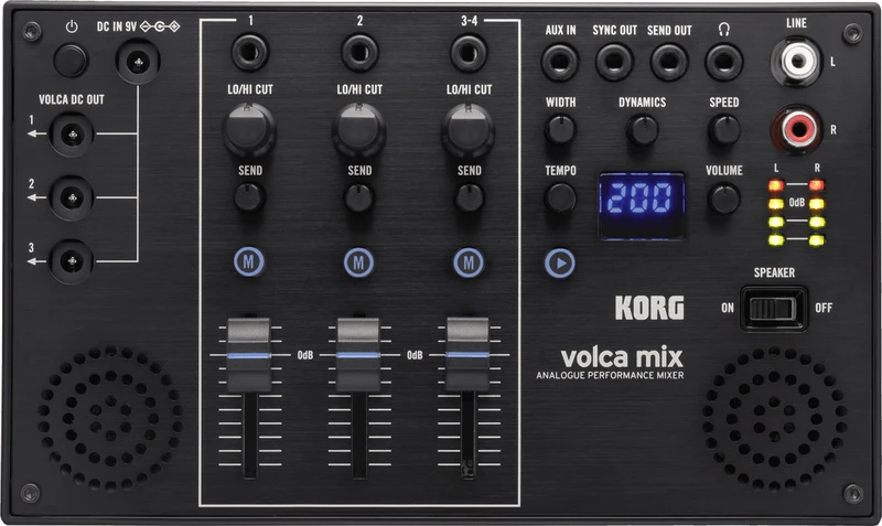 MIXER ET ALIMENTATION POUR 3 VOLCA KORG VOLCA-MIX