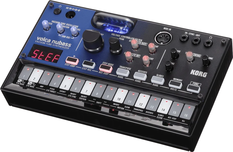 SYNTHE BASSE ANALOGIQUE AVEC LAMPE NUTUBE KORG VOLCA-NUBASS