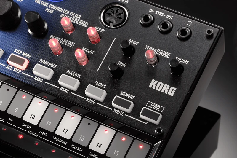 SYNTHE BASSE ANALOGIQUE AVEC LAMPE NUTUBE KORG VOLCA-NUBASS