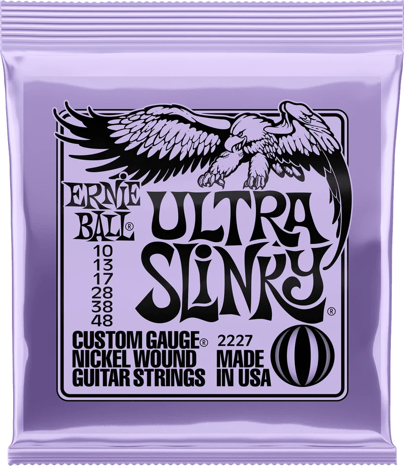 ERNIE BALL 2227 ULTRA SLINKY - JEU DE CORDES GUITARE ELECTRIQUE 10-48