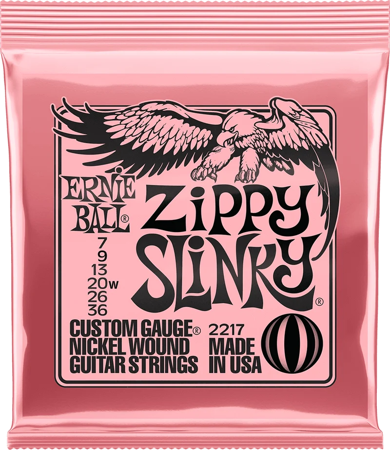 ERNIE BALL 2217 ZIPPY SLINKY - JEU DE CORDES GUITARE ELECTRIQUE 07-36