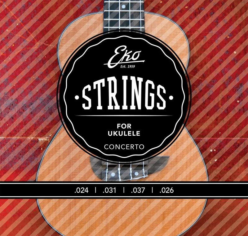 JEU DE CORDES UKULELE CONCERT MEDIUM EKO UKCONCERTOM