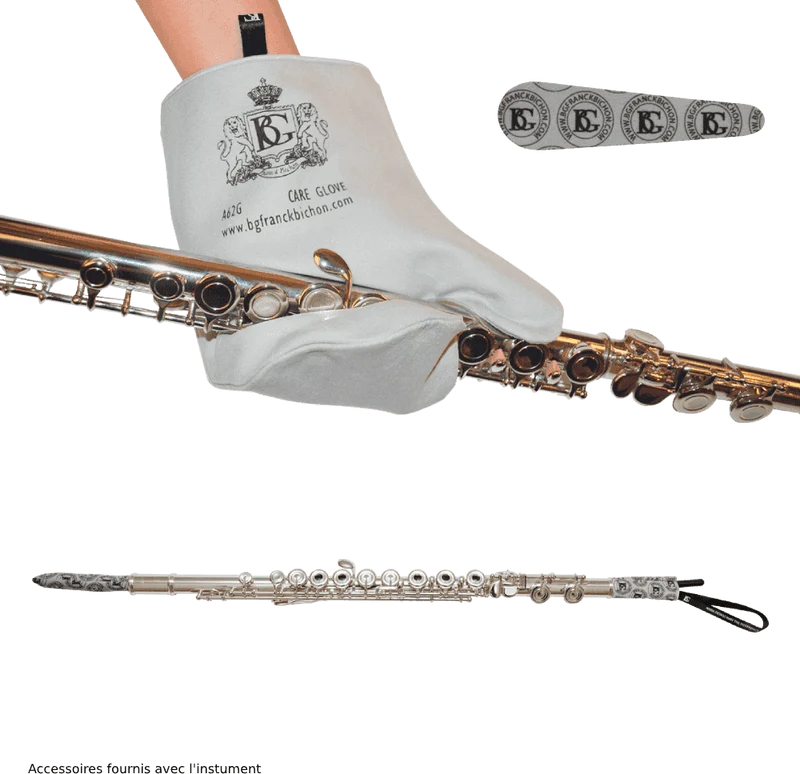 FLUTE TRAVERSIERE SOPRANO UT PLATEAUX PLEINS SOL DECALE SML FL400E