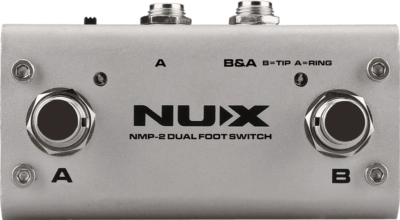 NUX NMP-2 – Footswitch 2 voies avec LEDs