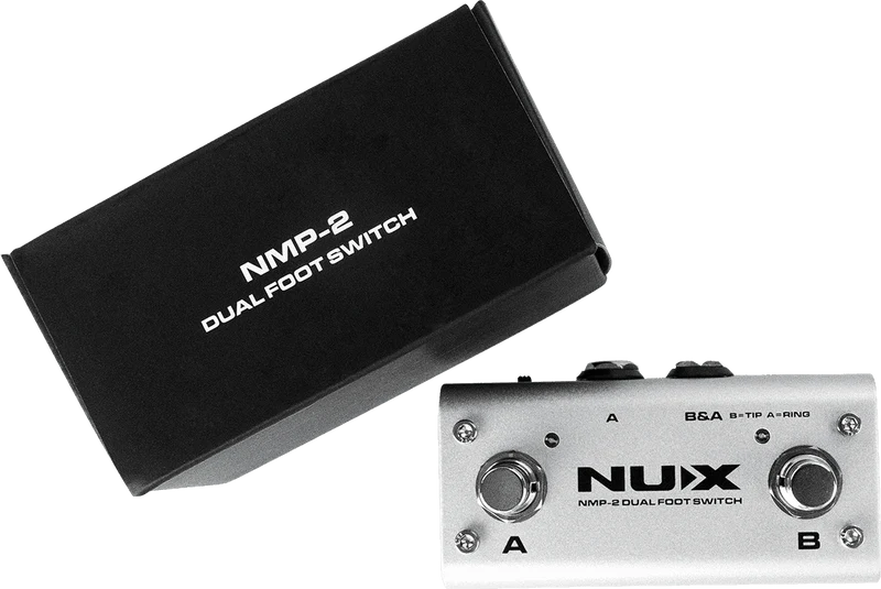 NUX NMP-2 – Footswitch 2 voies avec LEDs