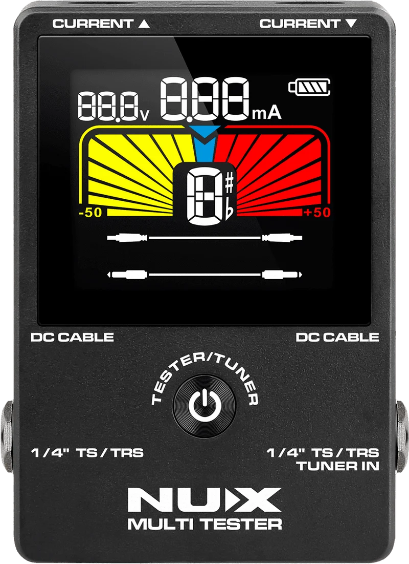 MULTI TESTEUR DE CABLE AUDIO ET ALIMENTATION + ACCORDEUR NUX NMT1