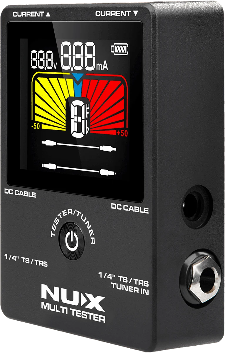 MULTI TESTEUR DE CABLE AUDIO ET ALIMENTATION + ACCORDEUR NUX NMT1