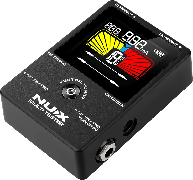 MULTI TESTEUR DE CABLE AUDIO ET ALIMENTATION + ACCORDEUR NUX NMT1