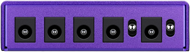 BOITIER D'ALIMENTATION POUR 6 PEDALES D'EFFET NUX ZEUS-JUNIOR